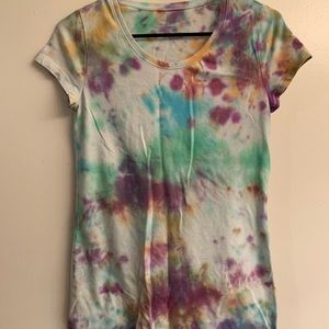 No boundaries hand dyed t-shirt.